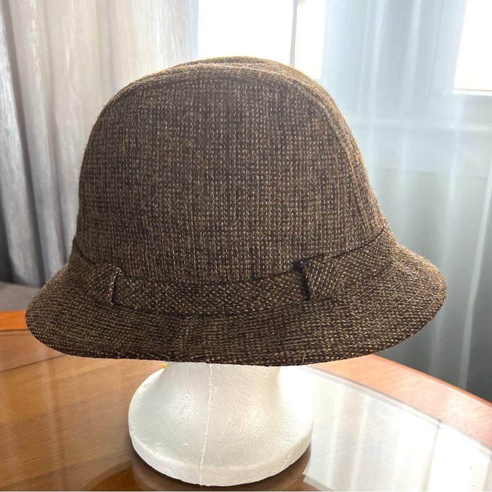 Stetson Vintage Tweed Fedora Size 7 1/8 Good Condition